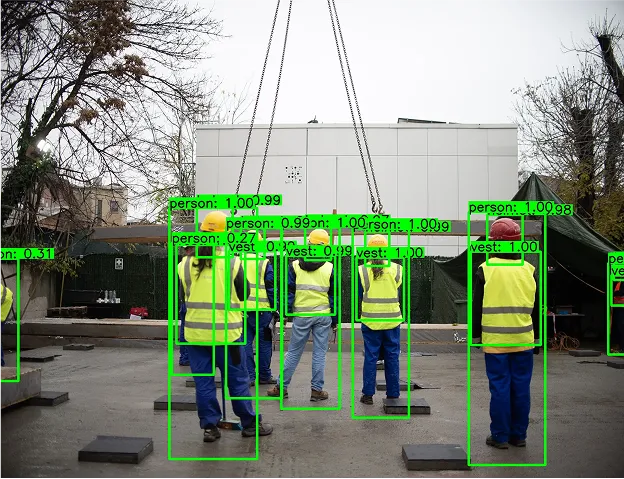 Smart Safety Vest Monitoring